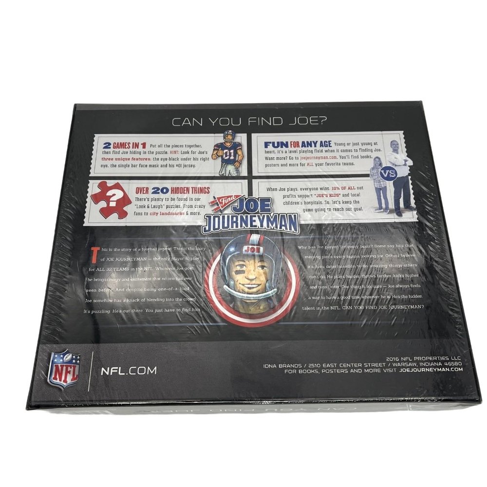 Find Joe Journeyman Dallas Cowboys Jigsaw Puzzle 500 Pieces New 24" x 18" - Picture 4 of 4